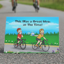 Search for funny cycling birthday cards Sport