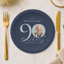 Search for navy blue and silver plates Script