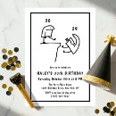 Search for humorous 30th birthday invitations Thirty