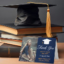 Search for blue graduation thank you cards Elegant