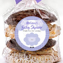 Search for baby purple stickers Script typography