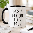 Search for dart mugs Funny
