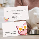 Search for sitter business cards Small pets