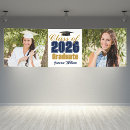 Search for navy blue graduation banners Graduate photo