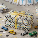 Search for racing car wrapping paper Boys birthday