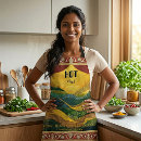 Search for peacock print aprons Indian
