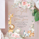 Search for zebra print and pink invitations Mother to be