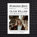 Search for no picture graduation invitations Vintage