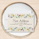 Search for change of address note cards Watercolor