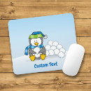 Search for cartoon penguin mousepads Bird