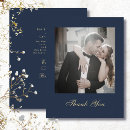 Search for navy blue background cards Script typography