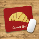 Search for croissants mousepads Food