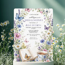 Search for book bridal shower invitations Butterfly