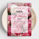 Search for pink tulip birthday invitations Elegant