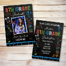 Search for middle school graduation invitations 8th grade graduate