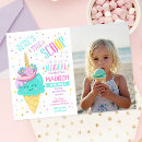 Search for unicorn ice cream invitations Sprinkles
