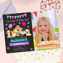 Search for adopt a pet party invitations Girl