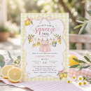 Search for lemon baby shower invitations Squeeze