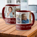 Search for maroon and white mugs Photo collage