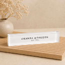 Search for luxury name plates Salon