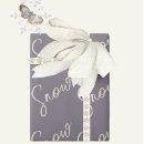 Search for snow wrapping paper Typography