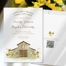 Search for country farmhouse rustic wedding invitations Western