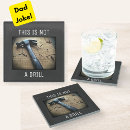 Search for puns and jokes coasters Dad joke