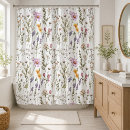 Search for wildflower shower curtains Boho bohemian