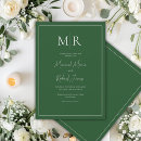 Search for hunter green invitations Elegant