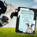 Search for dairy cow invitations Blue