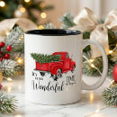 Search for vintage red truck mugs Seasonal