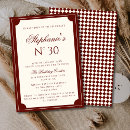 Search for twenty seventh birthday invitations Black and white