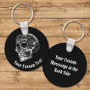 Search for skull drawing key rings Death