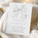 Search for holiday 1st birthday invitations Elegant