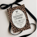 Search for cheetah print birthday invitations Lets get wild