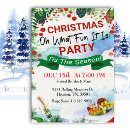 Search for fun seasonal invitations Corporate party