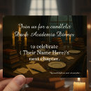 Search for literary invitations Dark academia