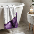 Search for purple and white bath towels Modern