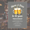Search for beer glasses invitations Cheers and beers