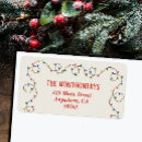 Search for tree lights return address labels Seasonal
