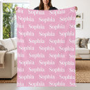 Search for repeating name blankets Typography