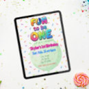 Search for balloon 1st birthday invitations First