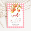 Search for gingham apple invitations Fall