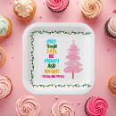 Search for pink christmas paper plates Modern