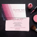Search for beauty industry business cards Makeup artist