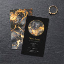 Search for black and gold marble business cards Luxury
