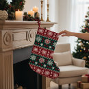 Search for knitting patterns christmas stockings Snowflakes