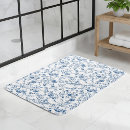 Search for blue toile bath mats Classic