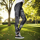 Search for black and silver leggings Abstract