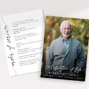 Search for elegant funeral programs Remembrance